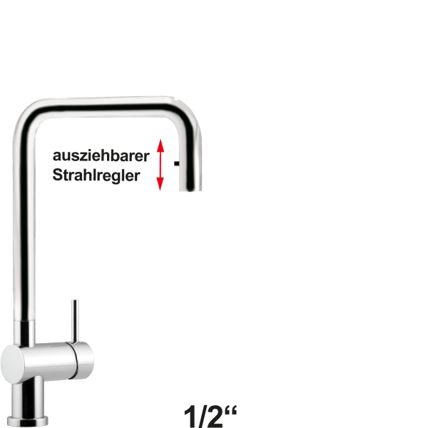 aqaform Spültischbatterie 1/2"
